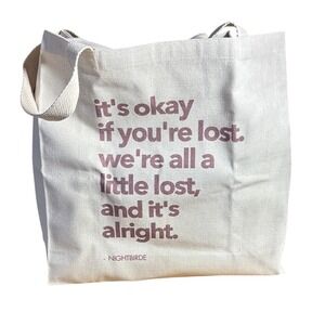 R.Riveter Inspirational Canvas Tote Shopping Bag Nightbirde GIFT USA NIP